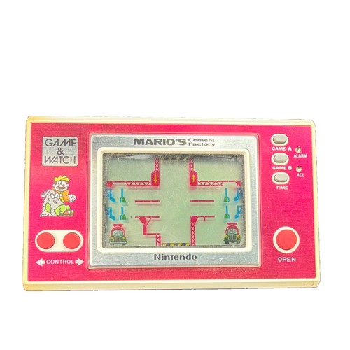 Nintendo game watch mario - game,